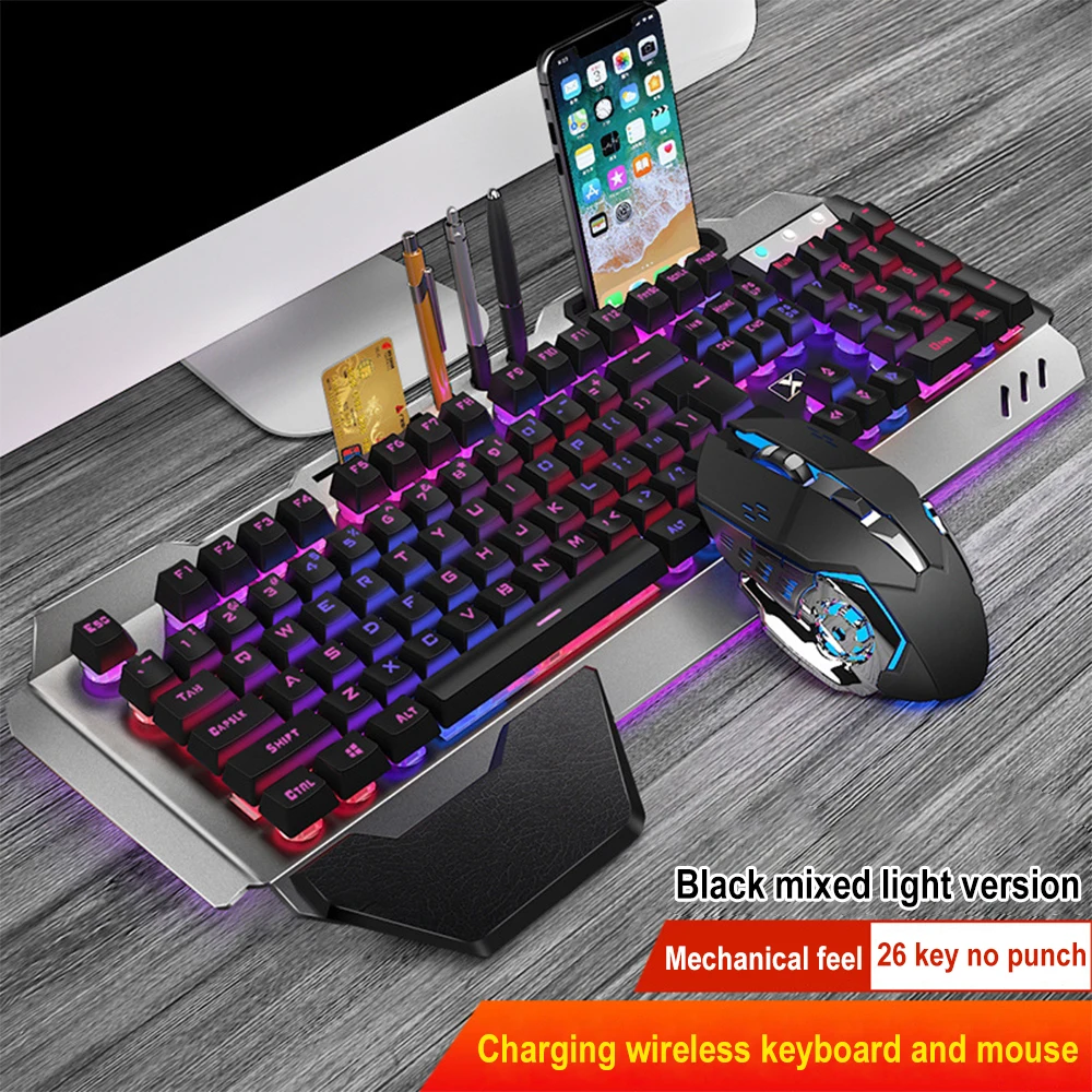 Esports Gaming Keyboard And Mouse - K680 لوحة مفاتيح وماوس لاسلكي قابل