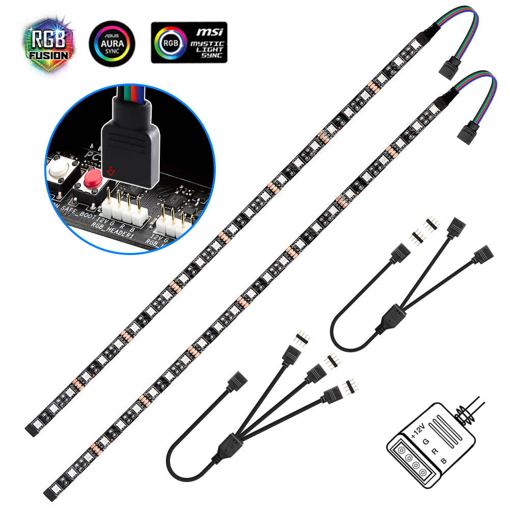 Esports Gaming Splitter - RGB الألعاب LED قطاع ضوء 1