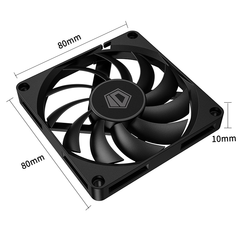 ID-COOLING NO-8010-PWM 80MM PC - مراجعة Esports Gaming Fan وسعره
