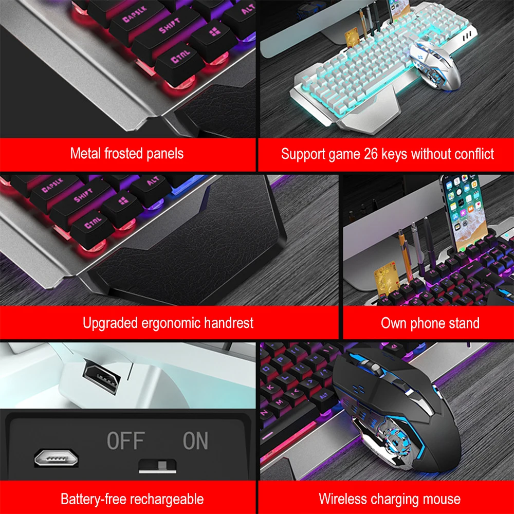 K680 لوحة مفاتيح وماوس لاسلكي  - مراجعة Esports Gaming Keyboard And Mouse وسعره