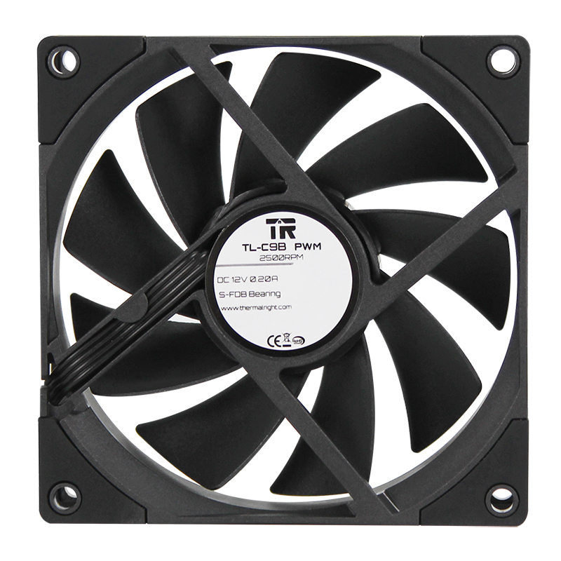 TL-C9 4PIN PWM الكمبيوتر سطح ا - مراجعة Esports Gaming Fan وسعره