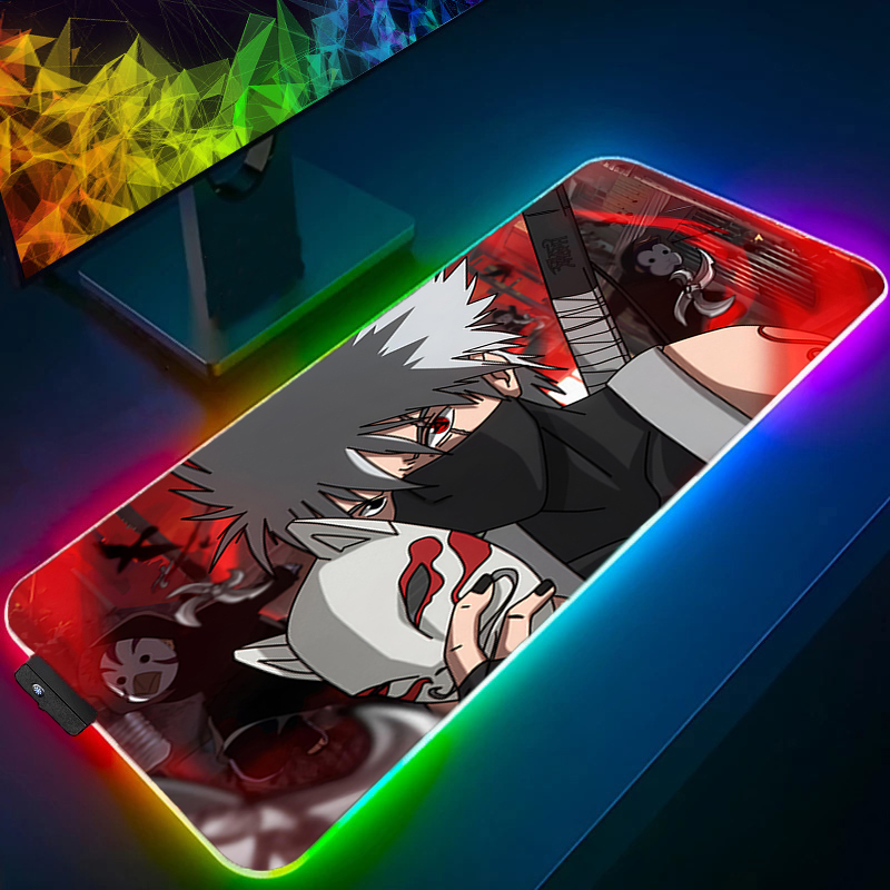 لوحة ماوس RGB ناروتو كاكاشي ها - مراجعة Esports Y Gaming وسعره