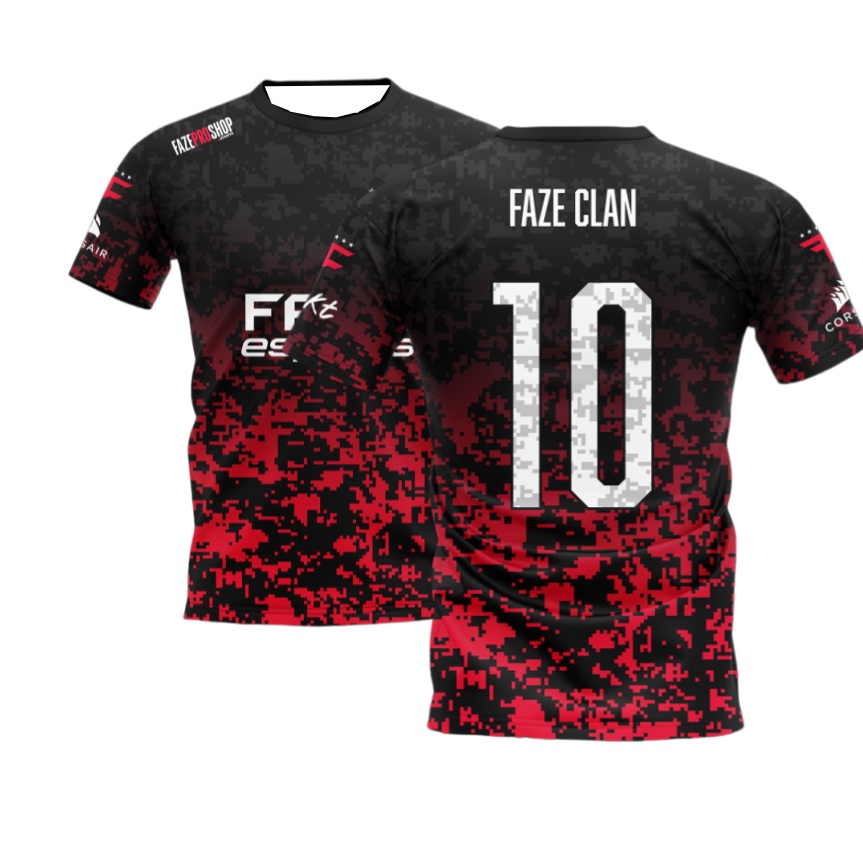 قميص فريق FaZe Esports الجديد  - مراجعة Esports Gaming Teams وسعره