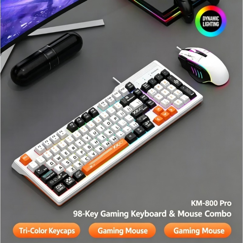 مجموعة K8pro 3 في 1 للألعاب تش - مراجعة Esports Gaming Keyboard And Mouse وسعره