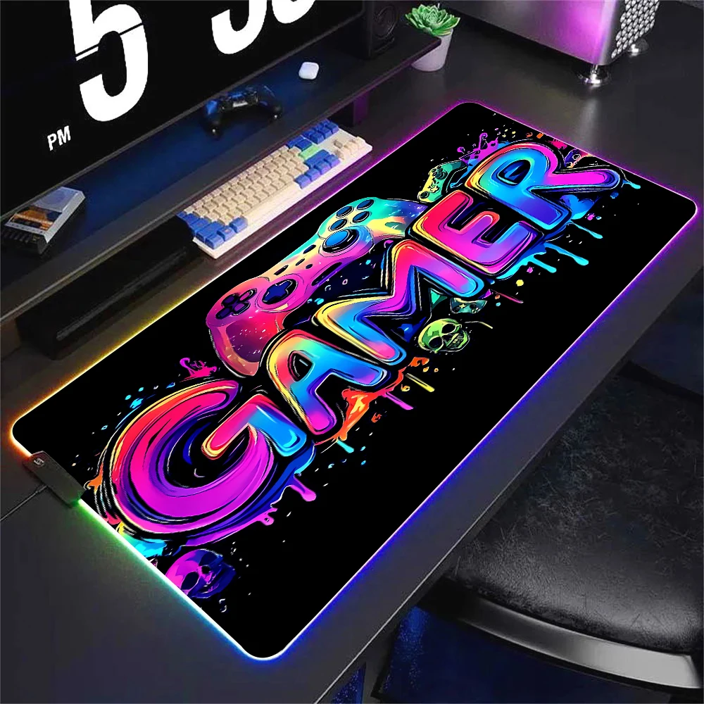RGB النيون الألعاب تحكم الفن م - مراجعة Esports Gaming Keyboard And Mouse وسعره